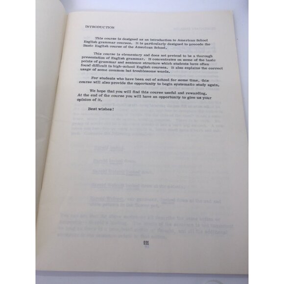 Elementary English by Charles A Ward American School Workbook 1976 Grammer - Picture 15 of 16